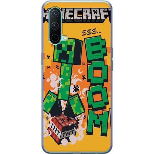 OnePlus Nord CE 5G Gennemsigtig cover Minecraft Boom