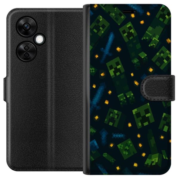 OnePlus Nord CE3 Tegnebogsetui Minecraft Dungeons Mob