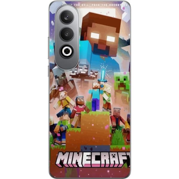 OnePlus Nord CE4 Gjennomsiktig deksel Minecraft