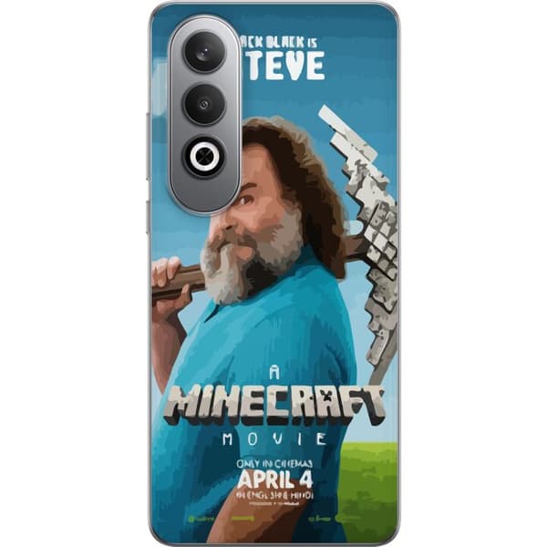 OnePlus Nord CE4 Läpinäkyvä kuori Minecraft-elokuva