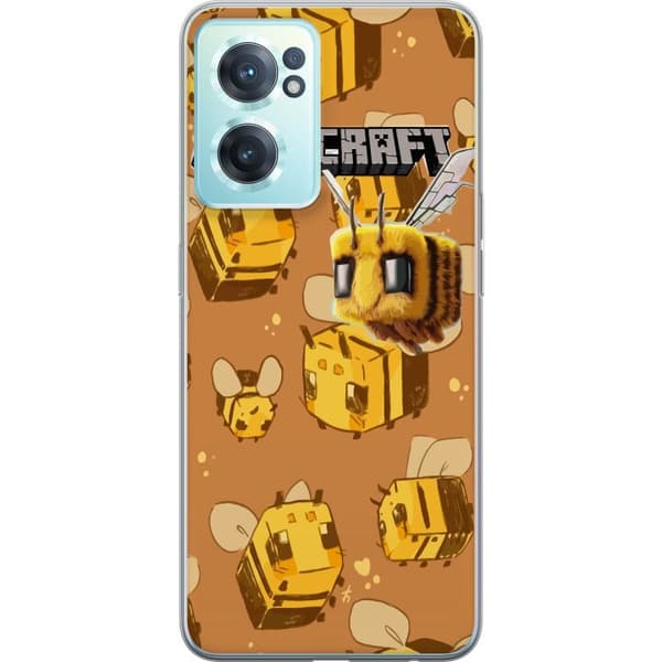 OnePlus Nord CE 2 5G Gennemsigtig cover Minecraft Bi