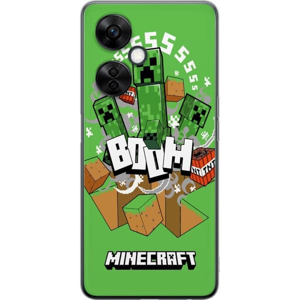 OnePlus Nord CE3 Gennemsigtig cover Minecraft Boom