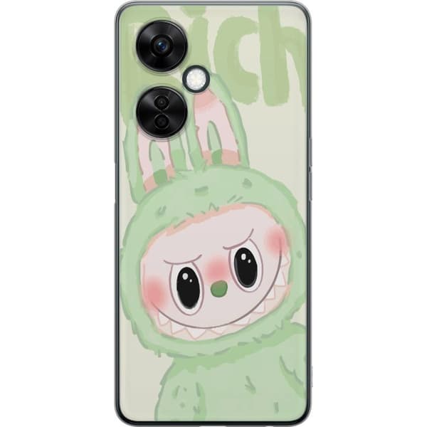 OnePlus Nord CE3 Genomskinligt Skal Pop mart labubu