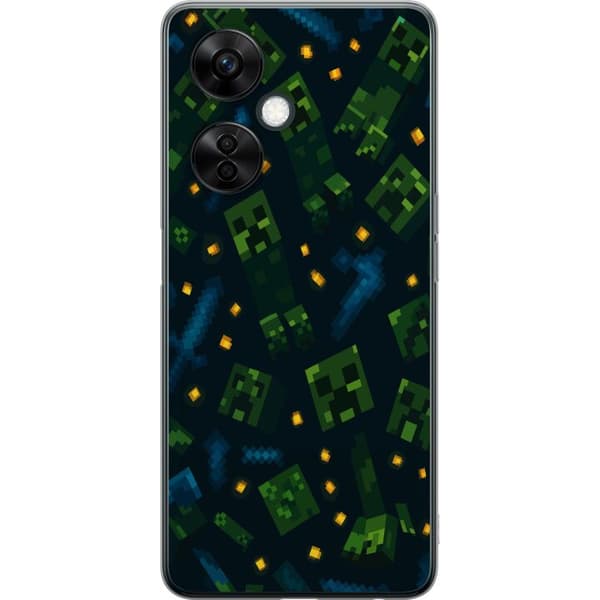 OnePlus Nord CE3 Gjennomsiktig deksel Minecraft Dungeons Mob