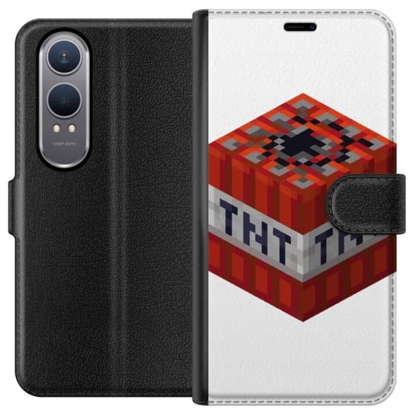 OnePlus Nord CE4 Lite Lommeboketui Minecraft TNT