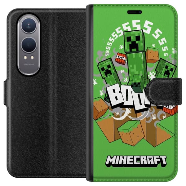 OnePlus Nord CE4 Lite Lommeboketui Minecraft Boom