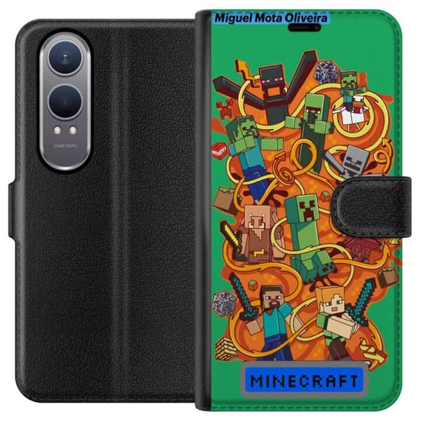 OnePlus Nord CE4 Lite Tegnebogsetui Minecraft
