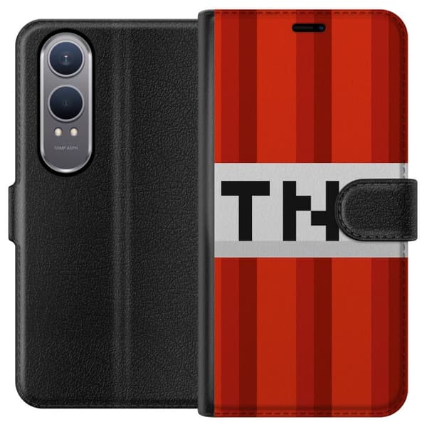 OnePlus Nord CE4 Lite Tegnebogsetui Minecraft TNT