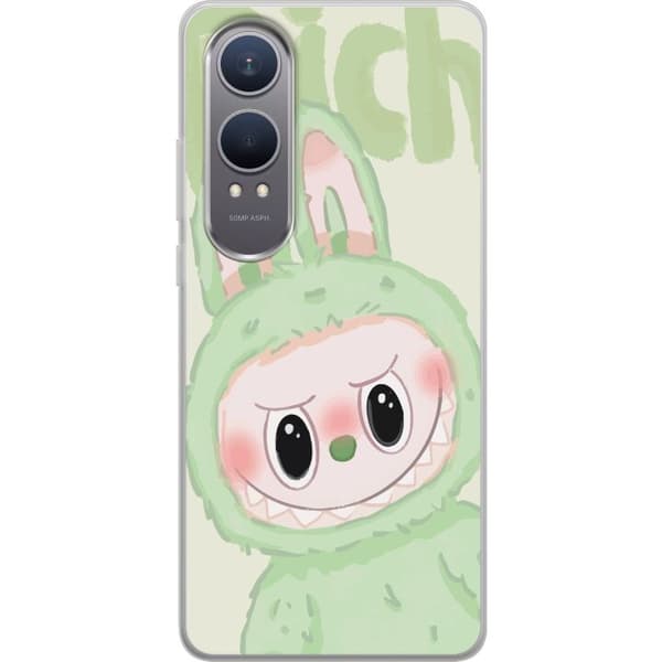 OnePlus Nord CE4 Lite Genomskinligt Skal Pop mart labubu