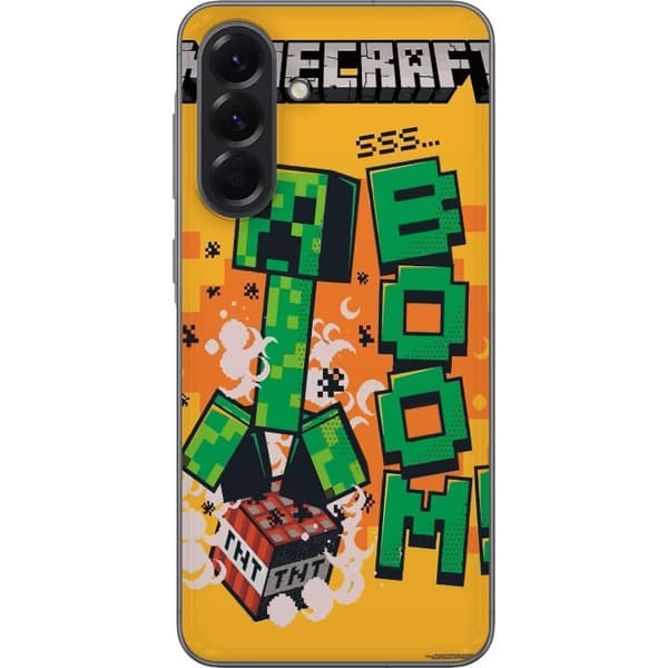 Samsung Galaxy A56 Gennemsigtig cover Minecraft Boom