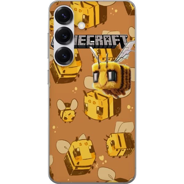Samsung Galaxy S25 Genomskinligt Skal Minecraft Bi