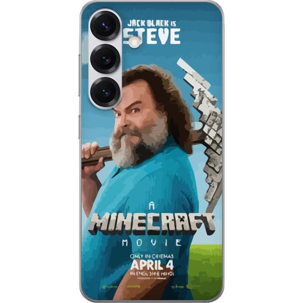 Samsung Galaxy S25 Gjennomsiktig deksel En Minecraft-film
