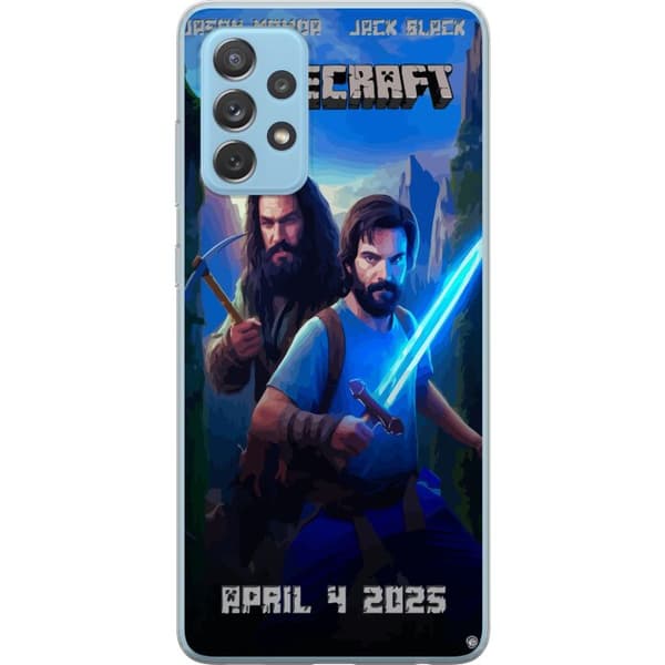 Samsung Galaxy A52 5G Genomskinligt Skal A Minecraft Movie