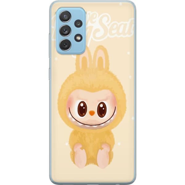 Samsung Galaxy A52 5G Läpinäkyvä kuori Pop mart labubu