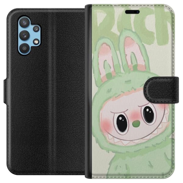 Samsung Galaxy A32 5G Plånboksfodral Pop mart labubu
