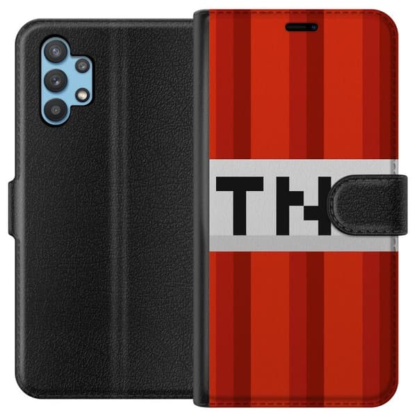 Samsung Galaxy A32 5G Tegnebogsetui Minecraft TNT