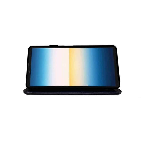 Plånboksfodral 3-kort Sony Xperia 1 VII - Mörkblå