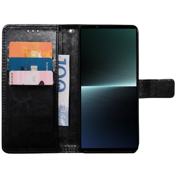Plånboksfodral 3-kort Sony Xperia 1 VII - Svart