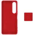 Miniatyrbild 3 av 3: Liquid silikon skal Sony Xperia 1 VII - China Red