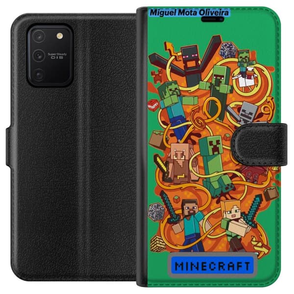 Samsung Galaxy S10 Lite Tegnebogsetui Minecraft