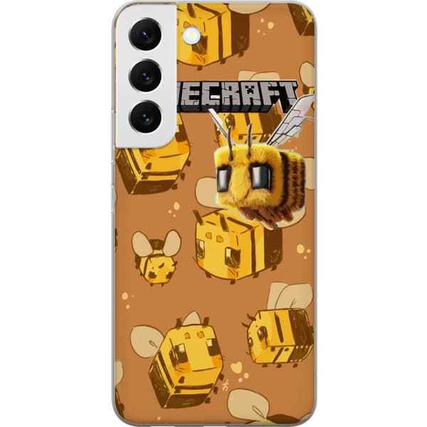 Samsung Galaxy S22+ 5G Gjennomsiktig deksel Minecraft Bi