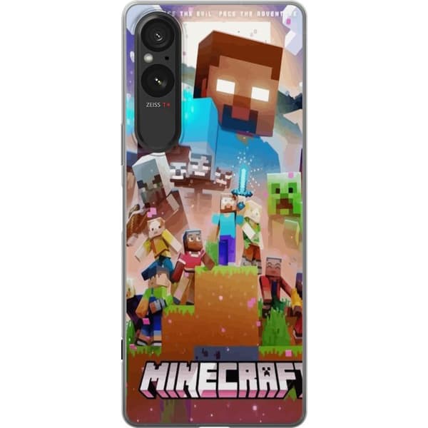 Sony Xperia 10 VI Läpinäkyvä kuori Minecraft