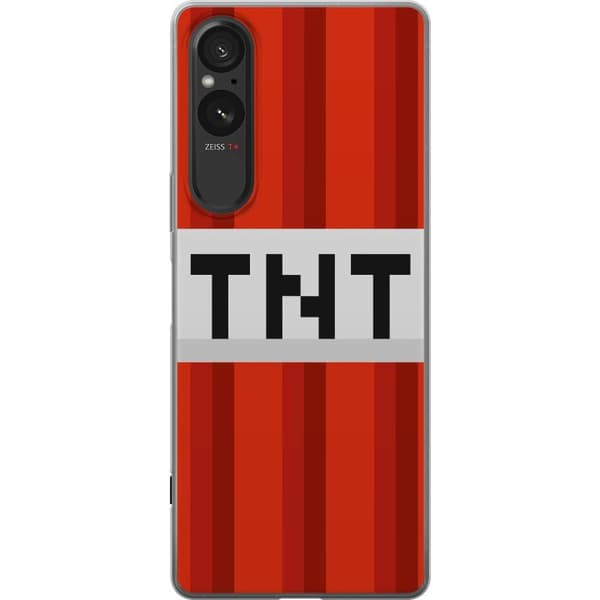 Sony Xperia 10 VI Gjennomsiktig deksel Minecraft TNT
