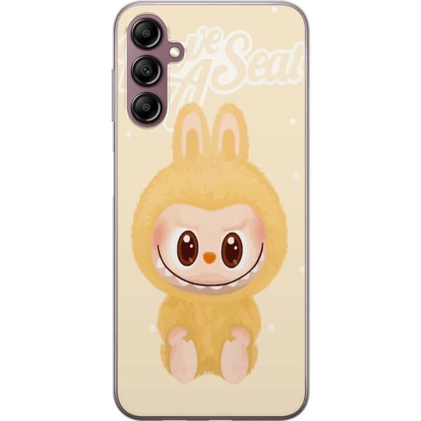 Samsung Galaxy A14 5G Läpinäkyvä kuori Pop mart labubu
