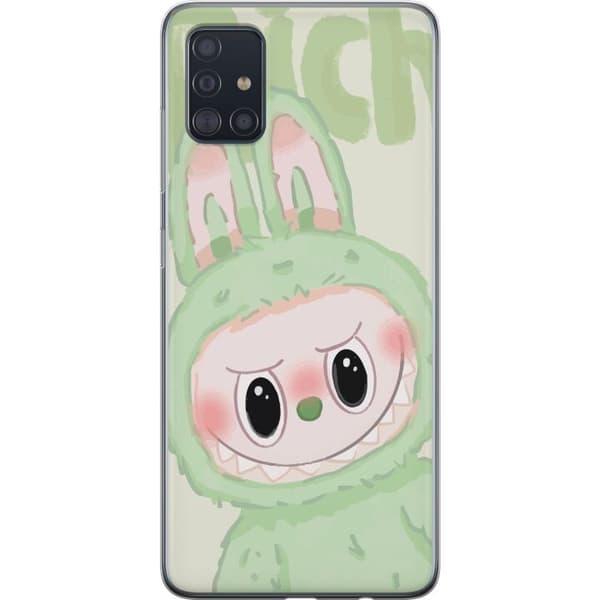 Samsung Galaxy A51 Gjennomsiktig deksel Pop mart labubu