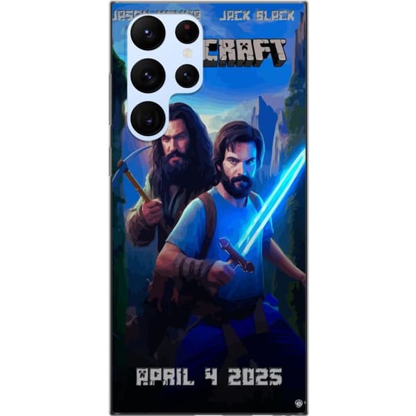 Samsung Galaxy S22 Ultra 5G Gjennomsiktig deksel En Minecraft-film