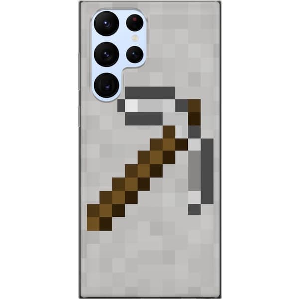 Samsung Galaxy S22 Ultra 5G Gjennomsiktig deksel Minecraft Verktøy