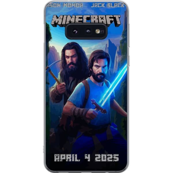 Samsung Galaxy S10e Gennemsigtig cover En Minecraft-film