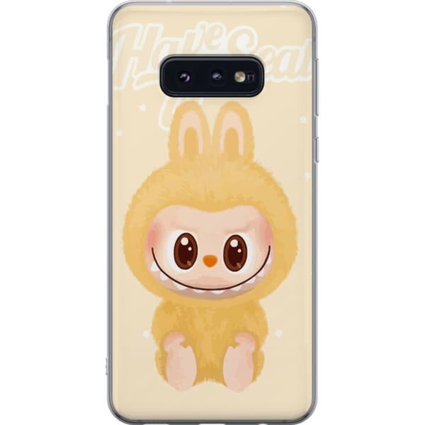 Samsung Galaxy S10e Läpinäkyvä kuori Pop mart labubu