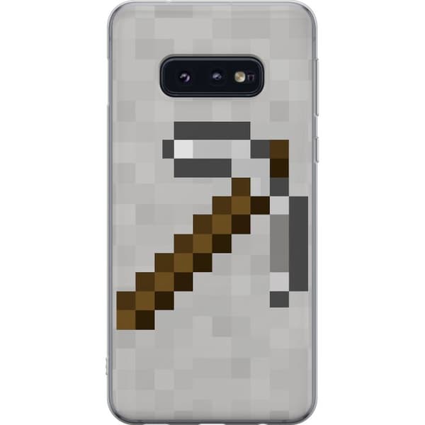 Samsung Galaxy S10e Gennemsigtig cover Minecraft Værktøjer
