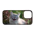 Miniatyrbillede 1 af 2: Grinende Kat iPhone 13 Pro Mobiltelefon Dække
