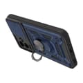Miniatyrbild 2 av 4: Coque för Samsung Galaxy A16 Ring Stöd Kamera Täckande Glidande Mayaxess Blå Natt