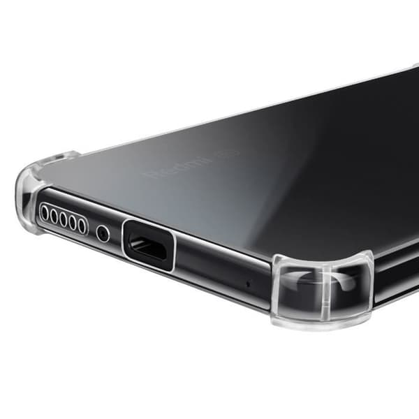 Stötsäker skal för Xiaomi Redmi Note 14 5G med förstärkta hörn Mayaxess Transparent