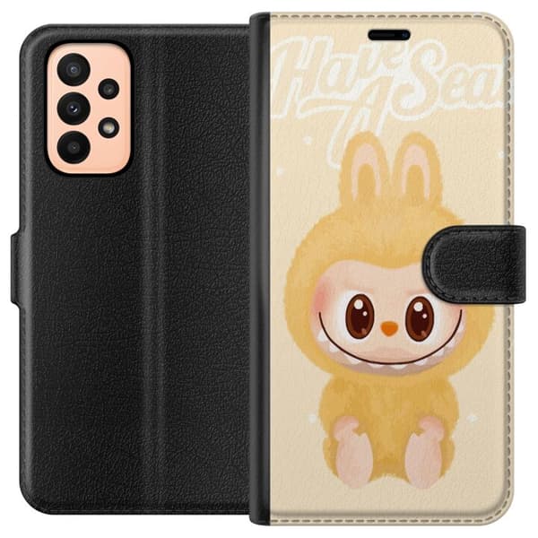 Samsung Galaxy A23 Plånboksfodral Pop mart labubu