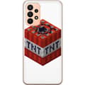 Miniatyrbillede 1 af 3: Samsung Galaxy A23 5G Gennemsigtig cover Minecraft TNT