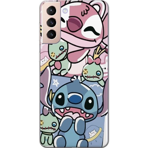 Samsung Galaxy S21 Genomskinligt Skal Stitch