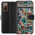 Pikkukuva 1 / 3: Samsung Galaxy S20 FE Lompakkokotelo Minecraft Taide