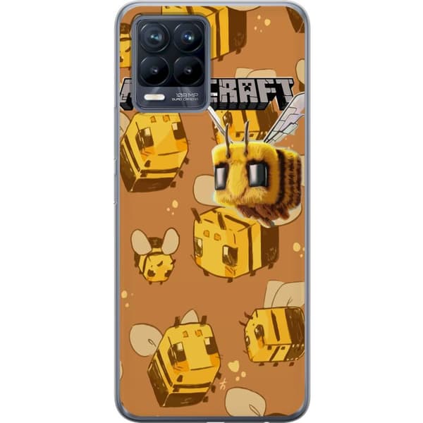 Realme 8 Gennemsigtig cover Minecraft Bi