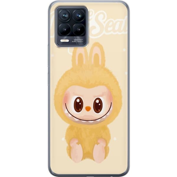 Realme 8 Gjennomsiktig deksel Pop mart labubu