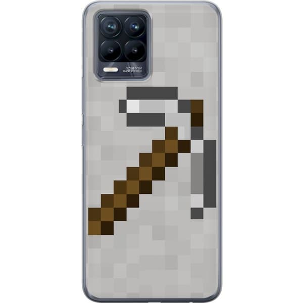Realme 8 Gjennomsiktig deksel Minecraft Verktøy