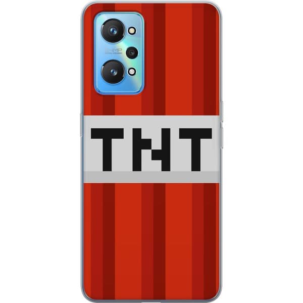Realme GT Neo2 Gjennomsiktig deksel Minecraft TNT
