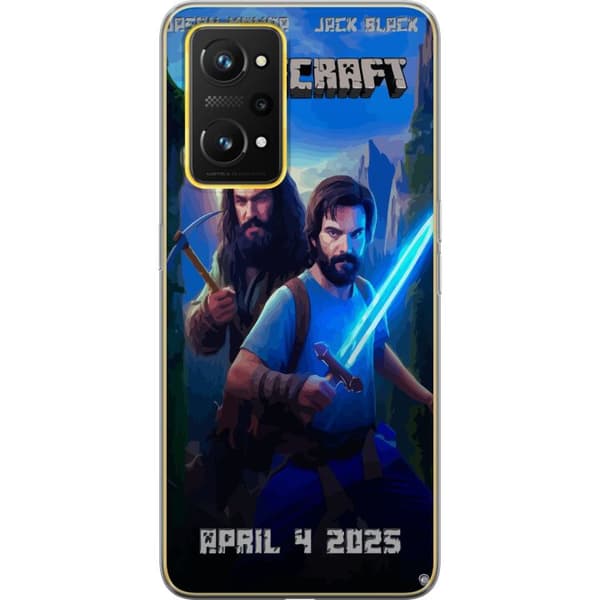 Realme GT Neo 3T Läpinäkyvä kuori Minecraft-elokuva