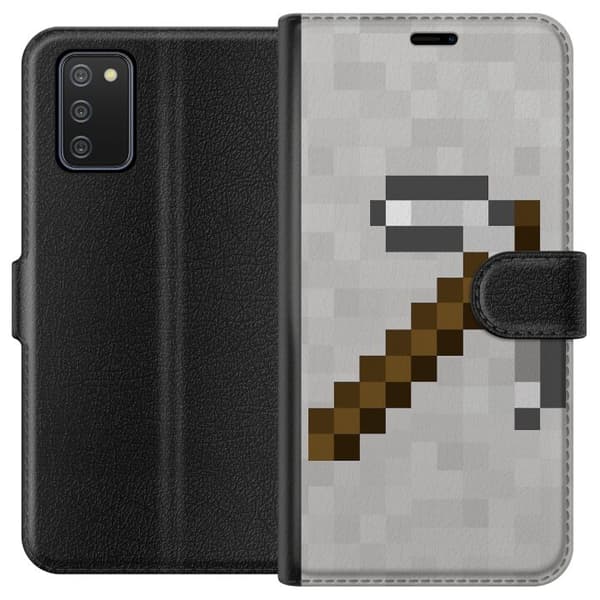 Samsung Galaxy A02s Plånboksfodral Minecraft Tools
