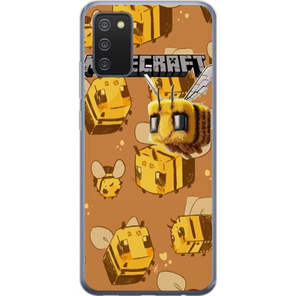 Samsung Galaxy A02s Läpinäkyvä kuori Minecraft Bi