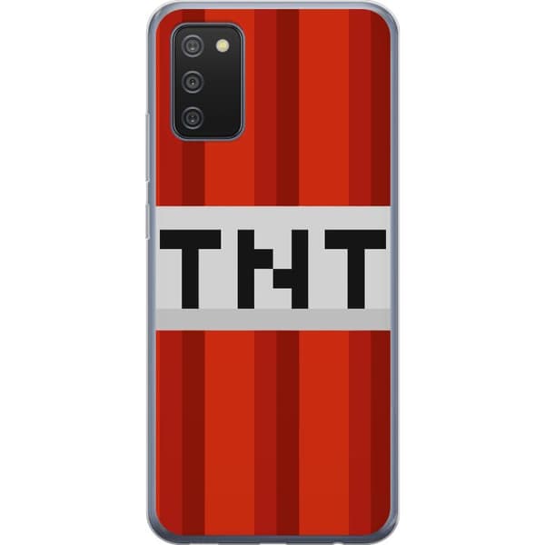 Samsung Galaxy A02s Gjennomsiktig deksel Minecraft TNT