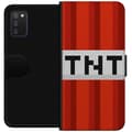 Miniatyrbillede 1 af 3: Samsung Galaxy A03s Tegnebogsetui Minecraft TNT